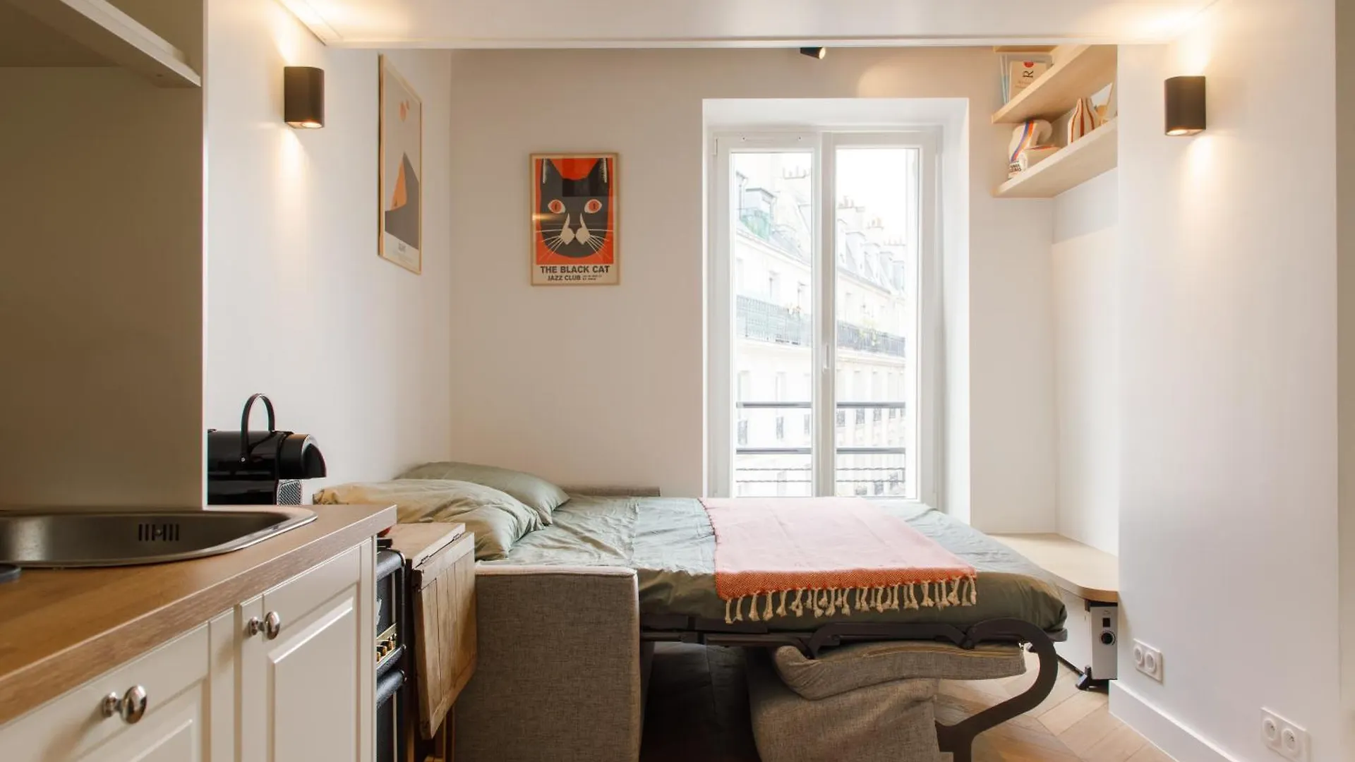 Pleasant 1bd Duplex For 4 Batignolles Apartment